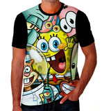 Camisa Camiseta Bob Esponja