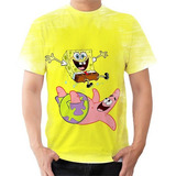 Camisa Camiseta Bob Esponja