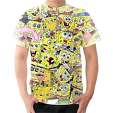 Camisa Camiseta Bob Esponja