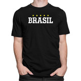 Camisa Camiseta Brasil Penta