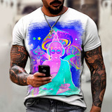Camisa Camiseta Buda Pscodelico