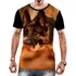 Camisa Camiseta Cachorros De Raça Pastor Alemão Capa Preta 1