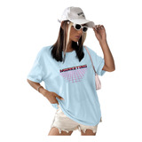 Camisa Camiseta Feminina Estampada