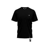 Camisa Camiseta Masculina Slim Voker Premium 100% Algodão - G - Preto