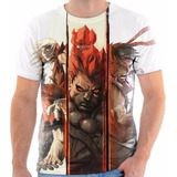 Camisa Camiseta Personalizada Akuma