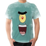 Camisa Camiseta Personalizada Plancton