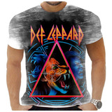 Camisa Camiseta Personalizada Rock Skid Row Def Leppard 04