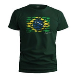 Camisa Camiseta Pesca Presa Viva Casual Line Brasil Fishis 2