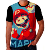 Camisa Camiseta Super Mario