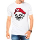Camisa Camiseta Super Mario Caveira Regata Blusa Moleton11