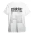 Camisa Camiseta Taylor Swift The Eras Tour Frente E Costas