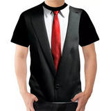 Camisa Camiseta Terno Gravata