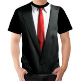 Camisa Camiseta Terno Gravata