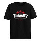Camisa Camiseta Thrasher Flame