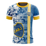 Camisa Camiseta Torcida Favela Boca Juniors Personalizada