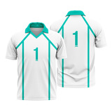 Camisa Camiseta Uniforme Aoba Johsai Numero 1 - Haikyuu 