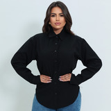 Camisa Camisete Social Feminina