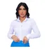 Camisa Camisete Social Feminina Manga Longa Tricoline 