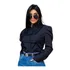 Camisa Camisete Social Feminina Manga Princesa Bufante