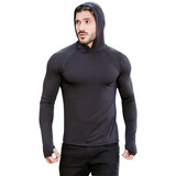 Camisa Capuz Segunda Pele