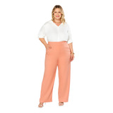 Camisa Cetim Moda Plus