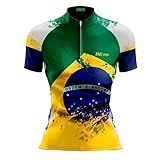 Camisa Ciclismo Feminina Brasil