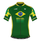 Camisa Ciclismo Masculina Free Force Basic Brasil Cbc