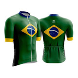 Camisa Ciclismo mtb Brasil