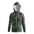 Camisa Com Capuz Camuflada  Pesca Proteção Solar Uv50+
