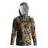 Camisa Com Capuz  Pesca Proteção Solar Uv50+ Palha