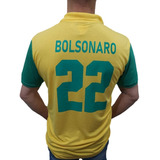 Camisa Comemorativa Bolsonaro Seleção Brasileira Mito 2022