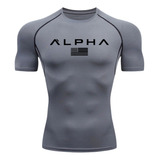 Camisa Compressao Alpha Manga