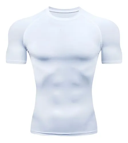 Camisa Compressao Apertada Manga