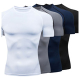 Camisa Compressao Apertada Manga