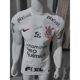 Camisa Corinthians Oficial Autografada