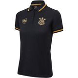 Camisa Corinthians Polo Ouro
