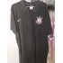 Camisa Corinthians Polo Preta - Tamanho G (74x55cm)