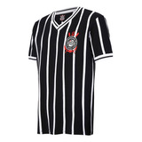 Camisa Corinthians Retrô 1979 Listrada Masculina Oficial