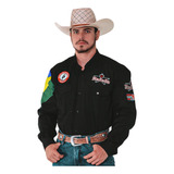 Camisa Country Masculina Bordada
