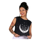 Camisa Cropped Estonada Detalhes