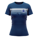 Camisa Cruzeiro Baby Look Personalizada Nome E Número