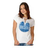 Camisa Cruzeiro Feminina Metal