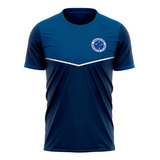Camisa Cruzeiro Infantil Character Azul Oficial