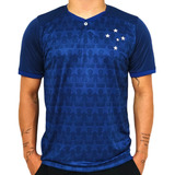 Camisa Cruzeiro Polo Azul Celeste Oficial