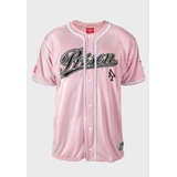 Camisa De Baseball League Prison Yorks Pink