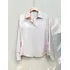 Camisa De Cetim Camisa Social De Manga Longa Elegante Blusa