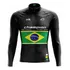 Camisa De Ciclismo Blusa Manga Longa Proteção Uv 2023 Pro