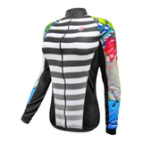 Camisa De Ciclismo Feminina