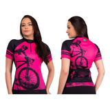 Camisa De Ciclismo Feminina