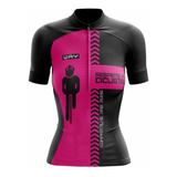 Camisa De Ciclismo Feminina